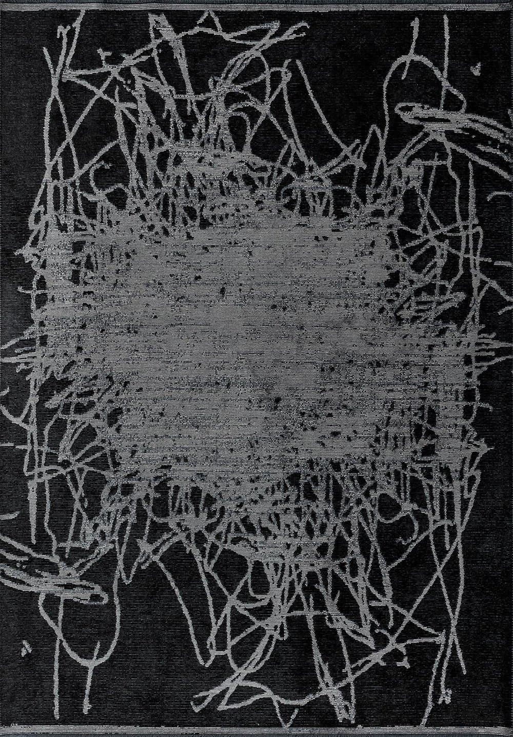 Splash Black - Grey Rug image