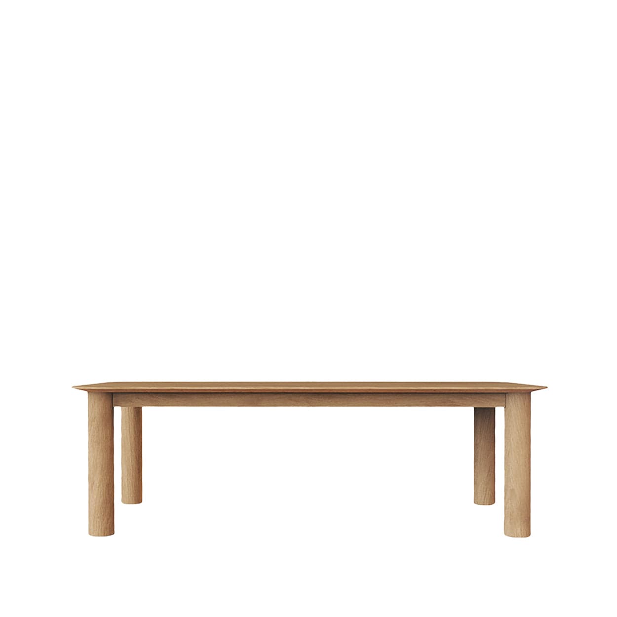 Torre Rectangular Xl Dining Table Natural Oak image