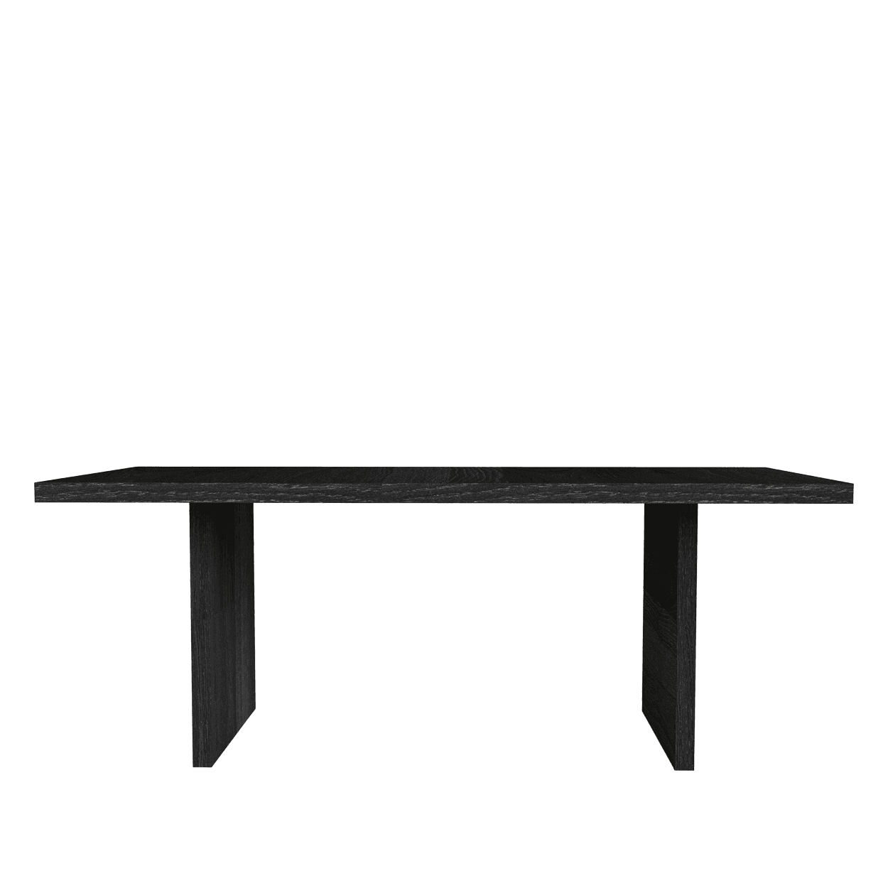 Tocco Rectangular M Dining Table Black Oak image