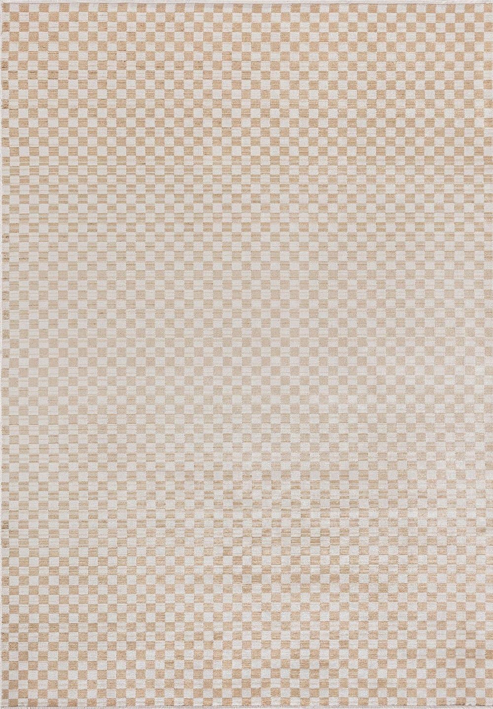 Mosaic Ecru - Cream - Dark Beige - Beige Rug image